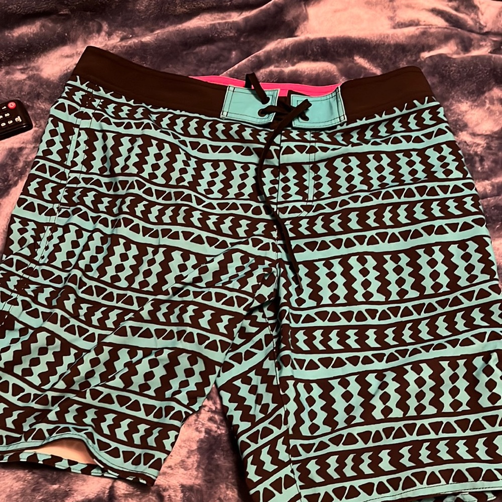 American eagle swim trunks size large
